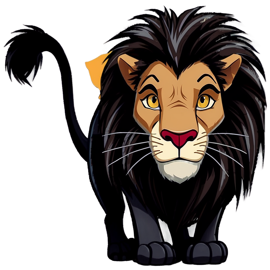 Disney Scar Lion King Png 06112024 PNG Image