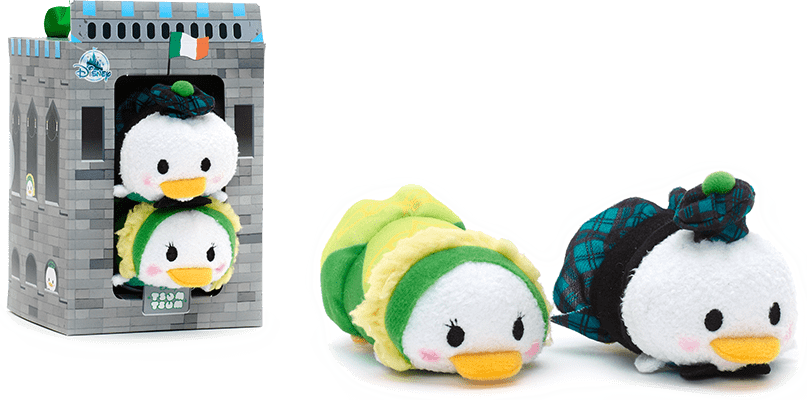 Disney Tsum Tsum Plush Set Castle Packaging PNG Image