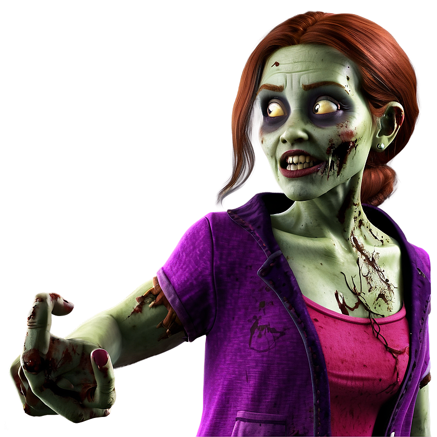 Disney Zombies Eliza Zombie Look Png Fcl PNG Image