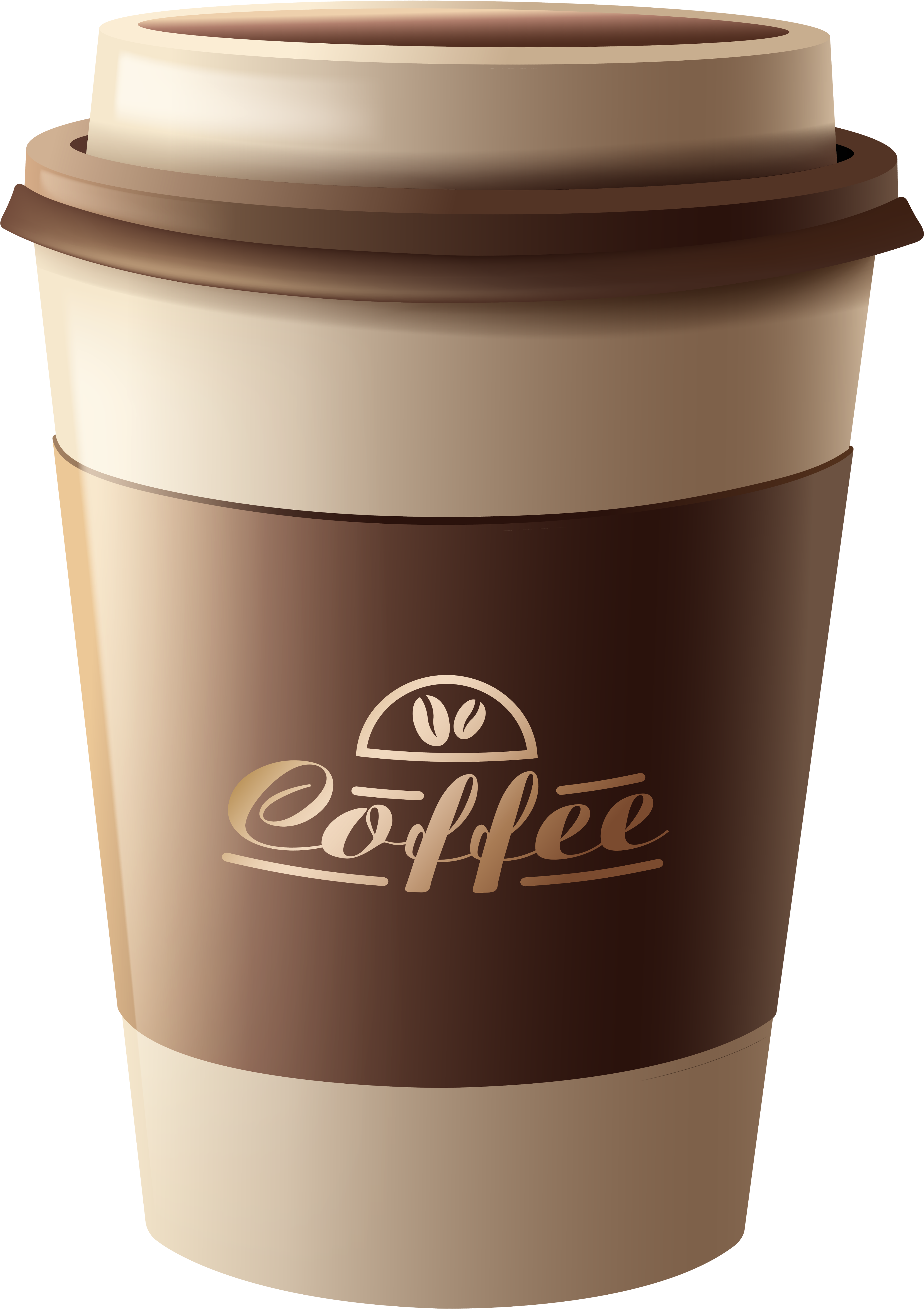 Disposable Coffee Cup Design PNG Image