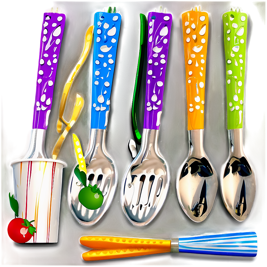 Disposable Party Utensils Png 06212024 PNG Image