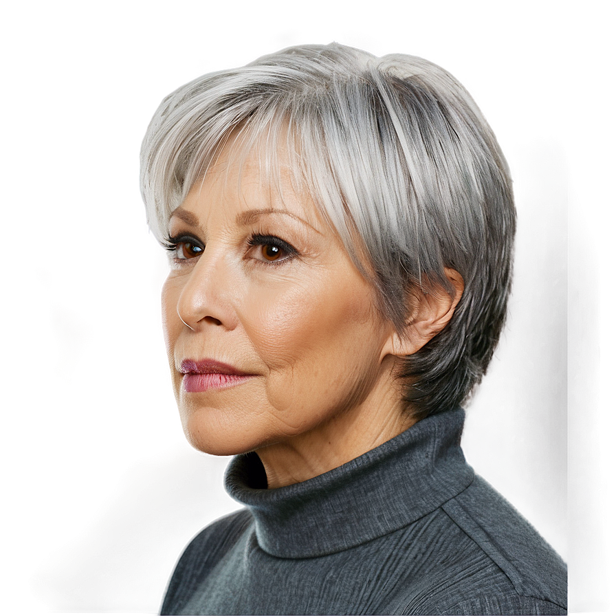 Distinguished Grey Hair Png Nem91 PNG Image