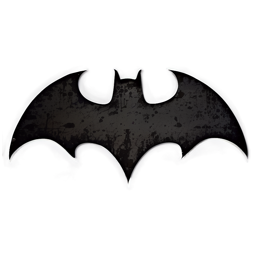 Distressed Batman Logo Png 05042024 PNG Image