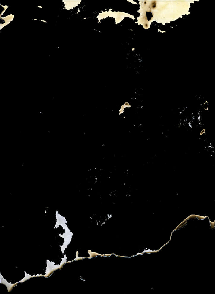 Distressed Black Paper Texture PNG Image