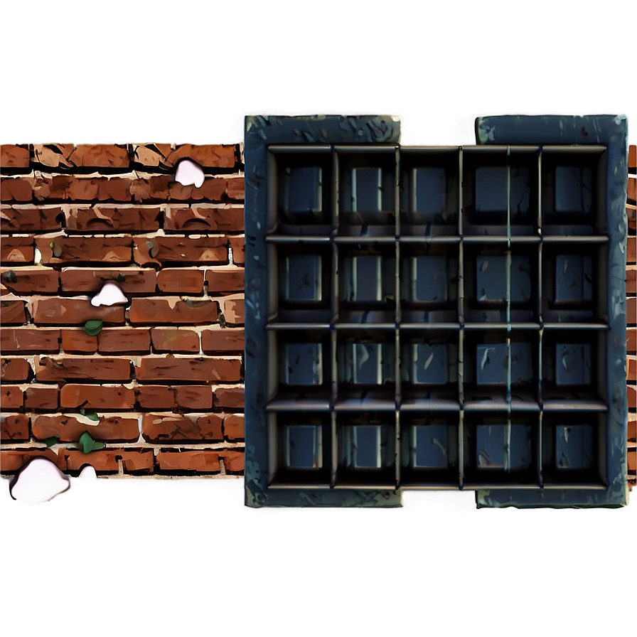 Distressed Brick Wallpaper Png 5 PNG Image