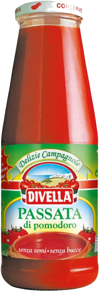 Divella Passata Di Pomodoro Bottle PNG Image