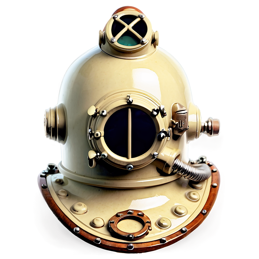 Diving Helmet Vintage Png Jxu85 PNG Image