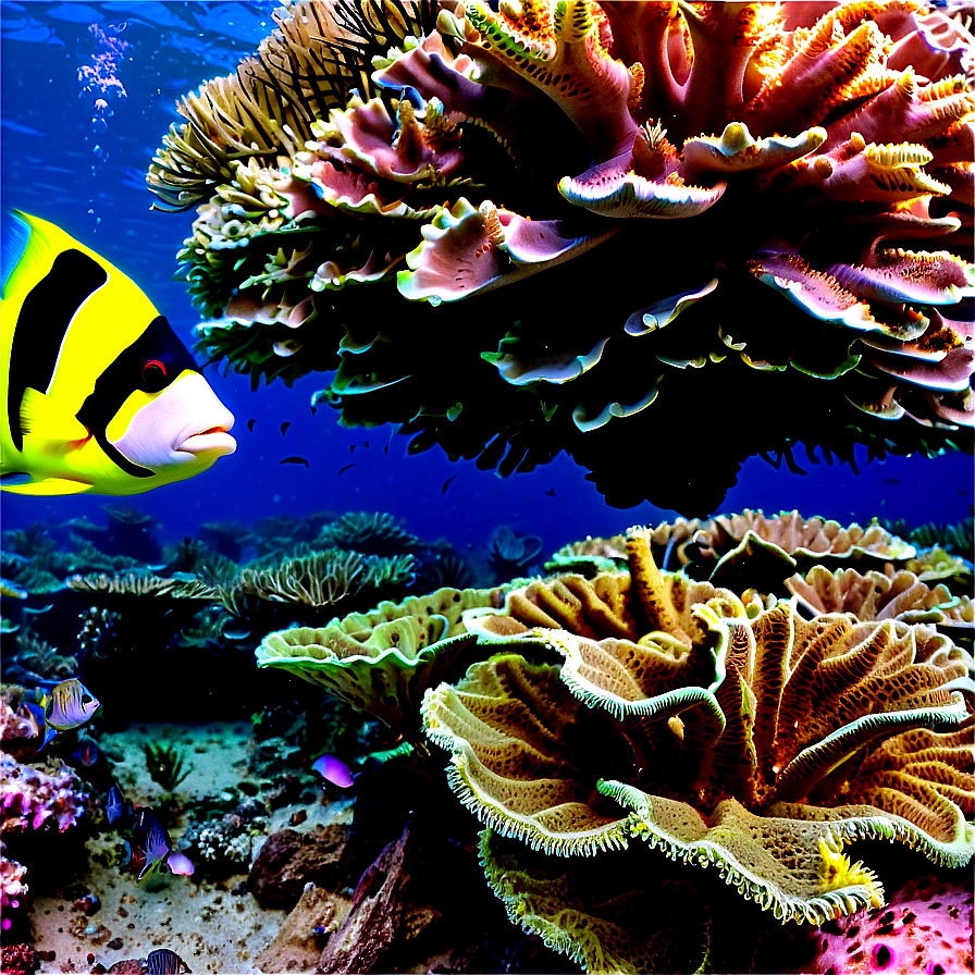 Diving Into Coral Gardens Png 61 PNG Image