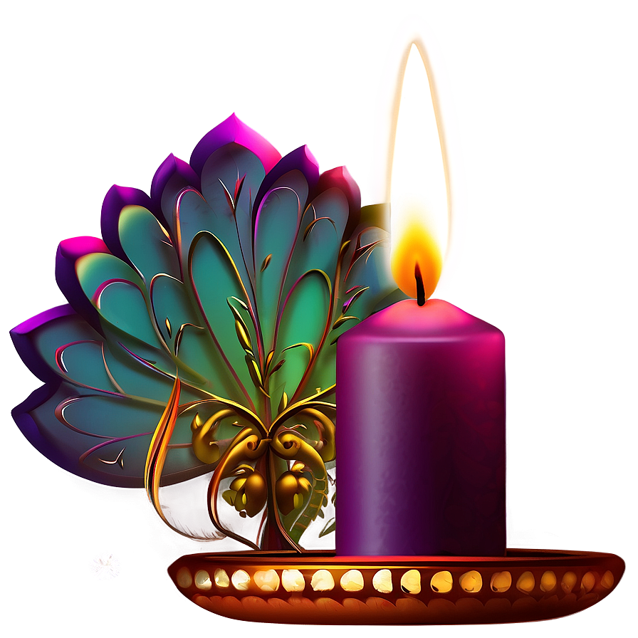 Diwali Candle Png 67 PNG Image