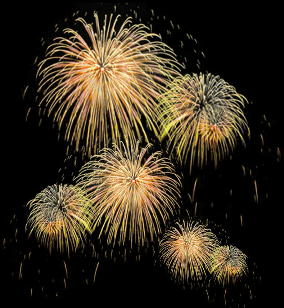 Diwali_ Fireworks_ Display PNG Image