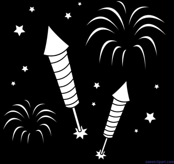 Diwali_ Fireworks_ Vector_ Illustration PNG Image