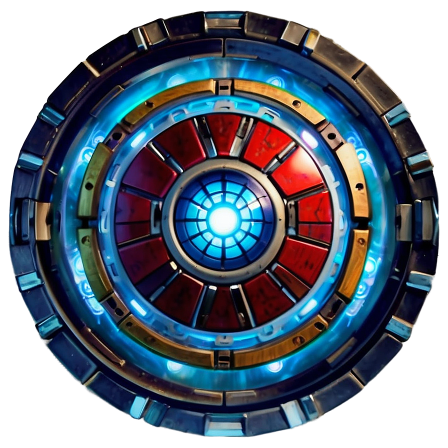 Diy Arc Reactor Template Png Hpa PNG Image