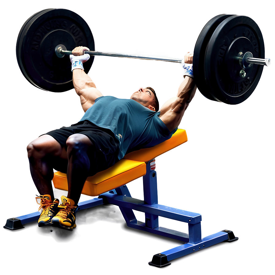 Diy Bench Press Setup Png Uvc PNG Image