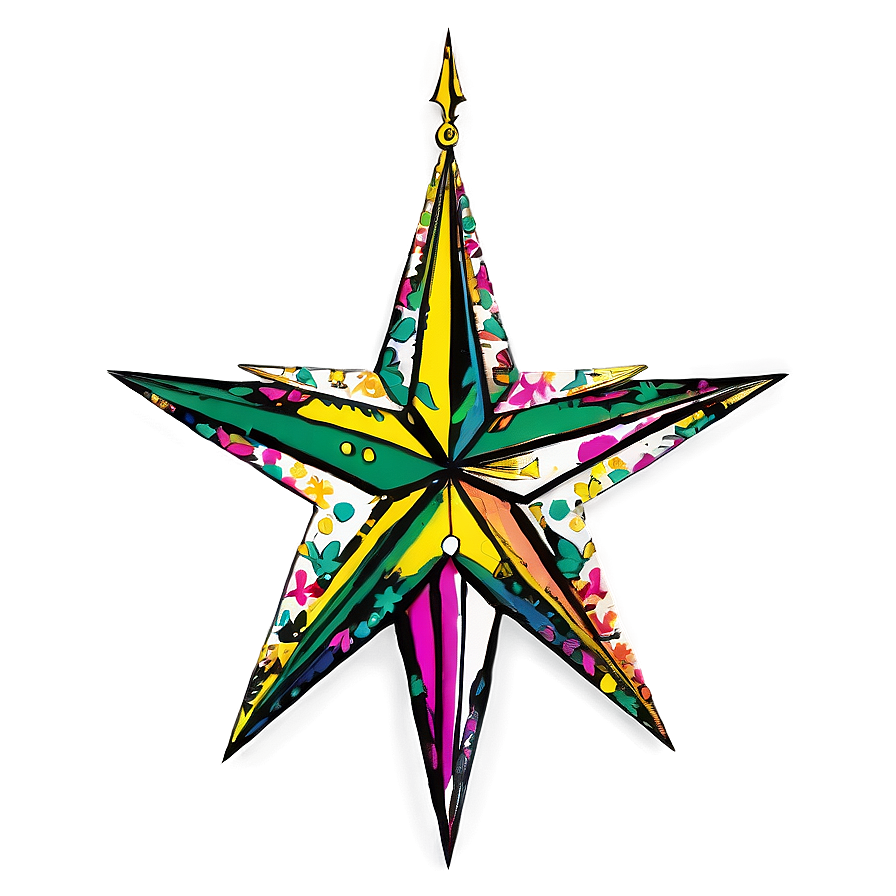 Diy Christmas Tree Star Png 06282024 PNG Image