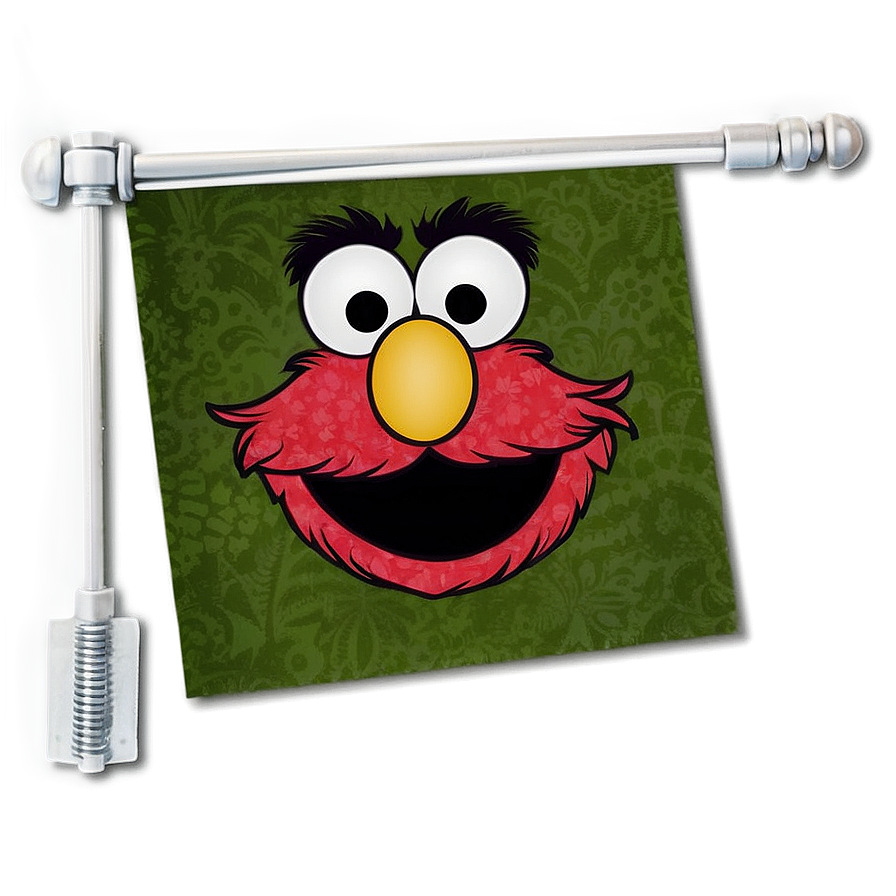 Diy Elmo Face Mask Design Png Bps PNG Image