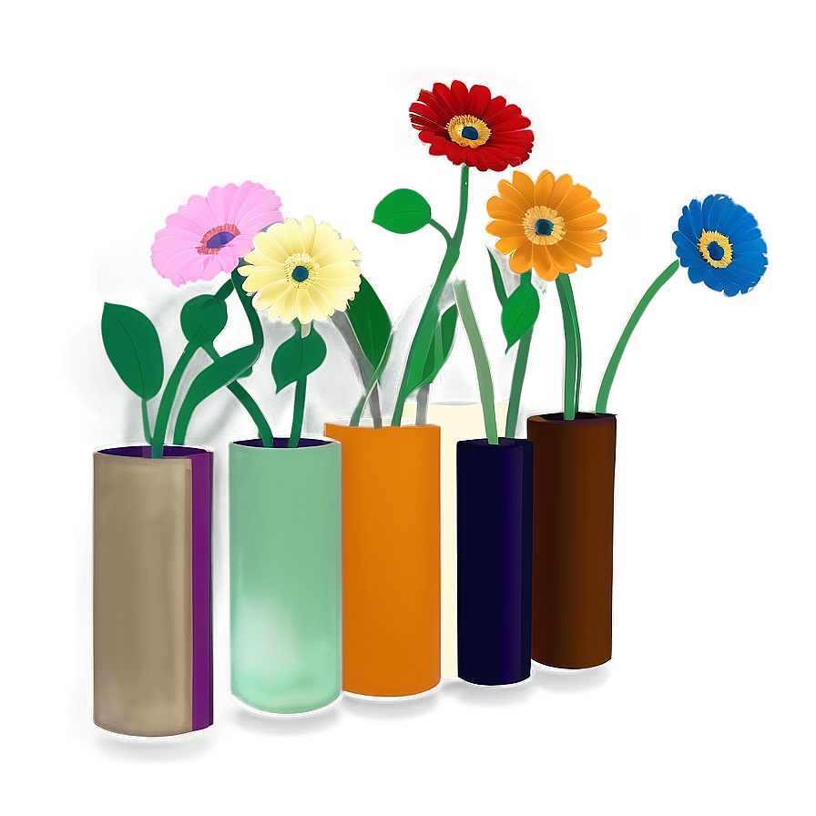 Diy Flower Vase Ideas Png Bdf PNG Image