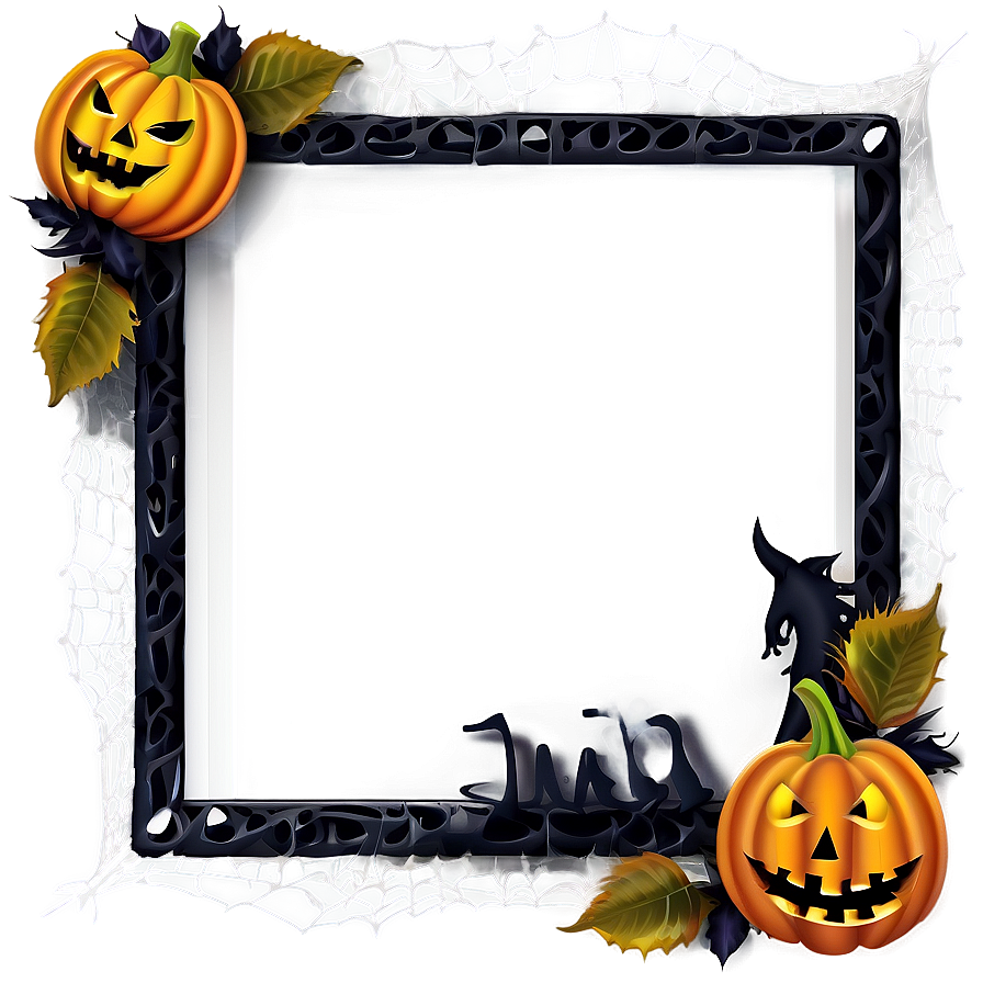 Diy Halloween Border Png 06202024 PNG Image