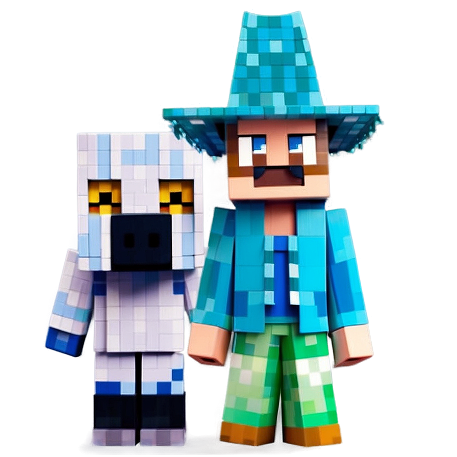 Diy Minecraft Characters Png Dun PNG Image