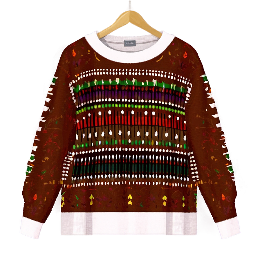 Diy Sweater Pattern Png 06292024 PNG Image