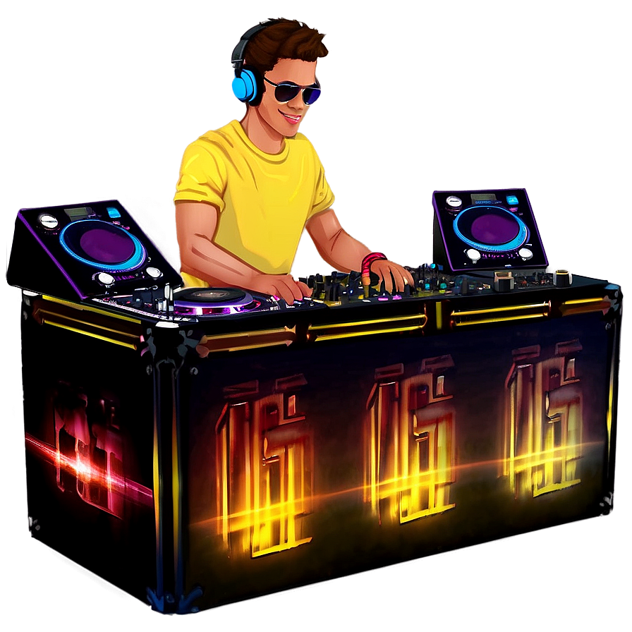 Dj Booth Design Png 06132024 PNG Image