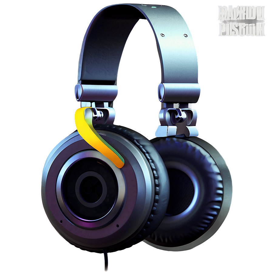 Dj Headphones In Matte Finish Png Uby71 PNG Image