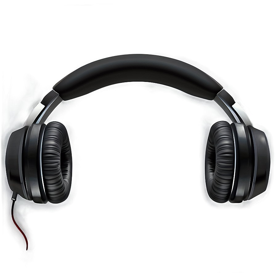 Dj Headphones On Dark Background Png Ncv20 PNG Image