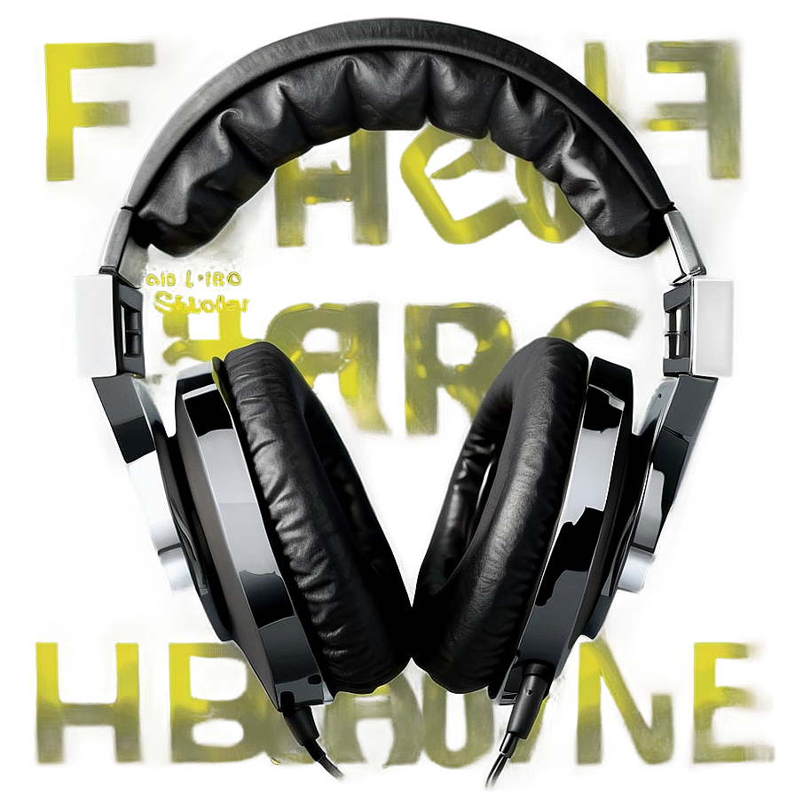 Dj Headphones Professional Png Cor88 PNG Image