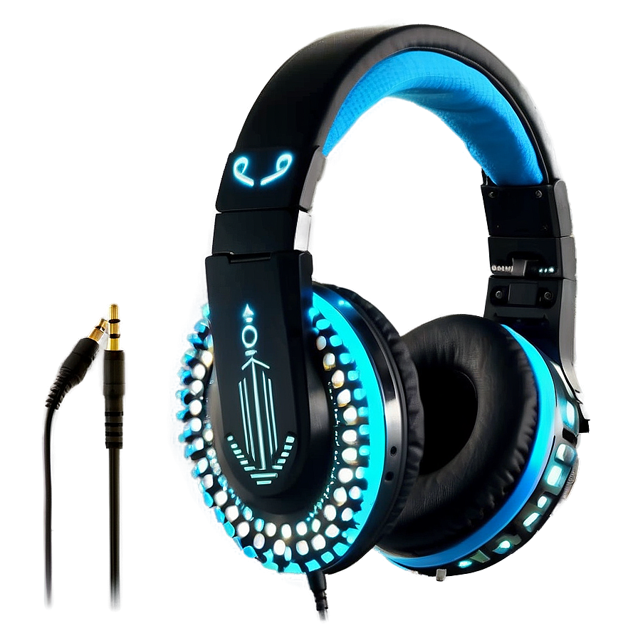 Dj Headphones With Led Lights Png 29 PNG Image