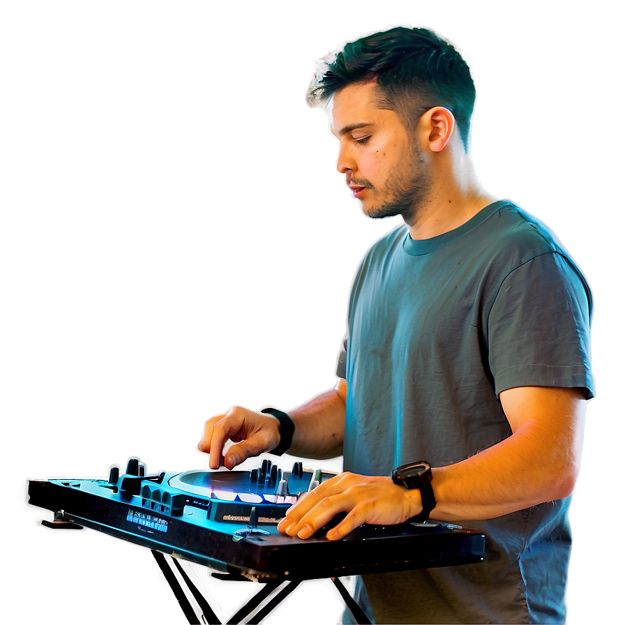 Dj In Action Png Atv20 PNG Image