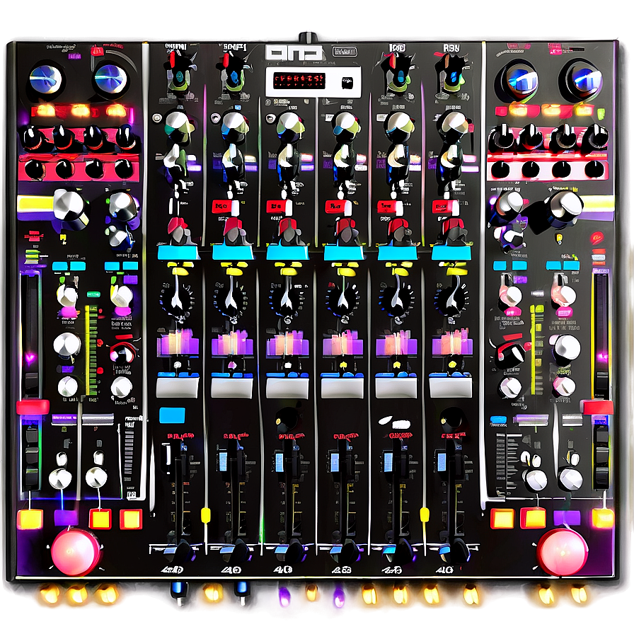 Dj Mixing Board Png 97 PNG Image