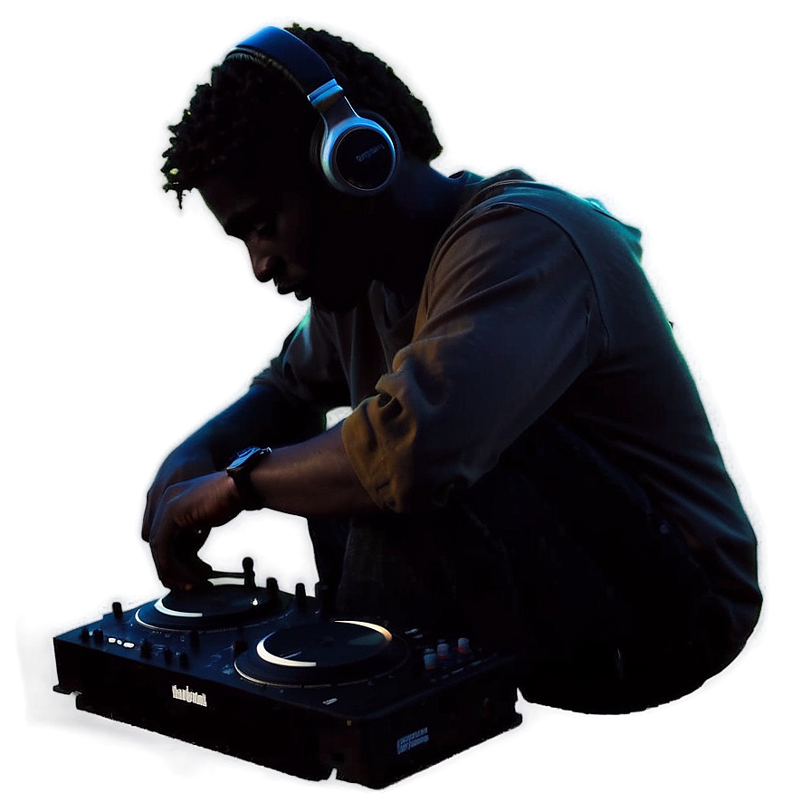 Dj Silhouette Png Nax PNG Image