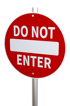 Do Not Enter Sign PNG Image