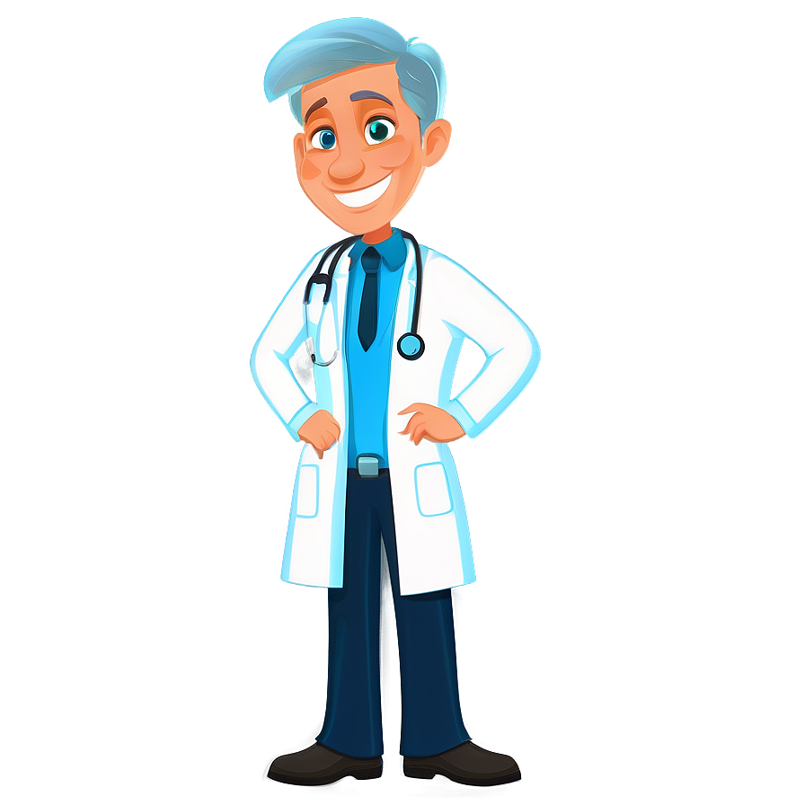 Doctor Cartoon Character Png 06212024 PNG Image