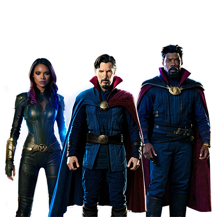 Doctor Strange And The Black Order Png Auo31 PNG Image