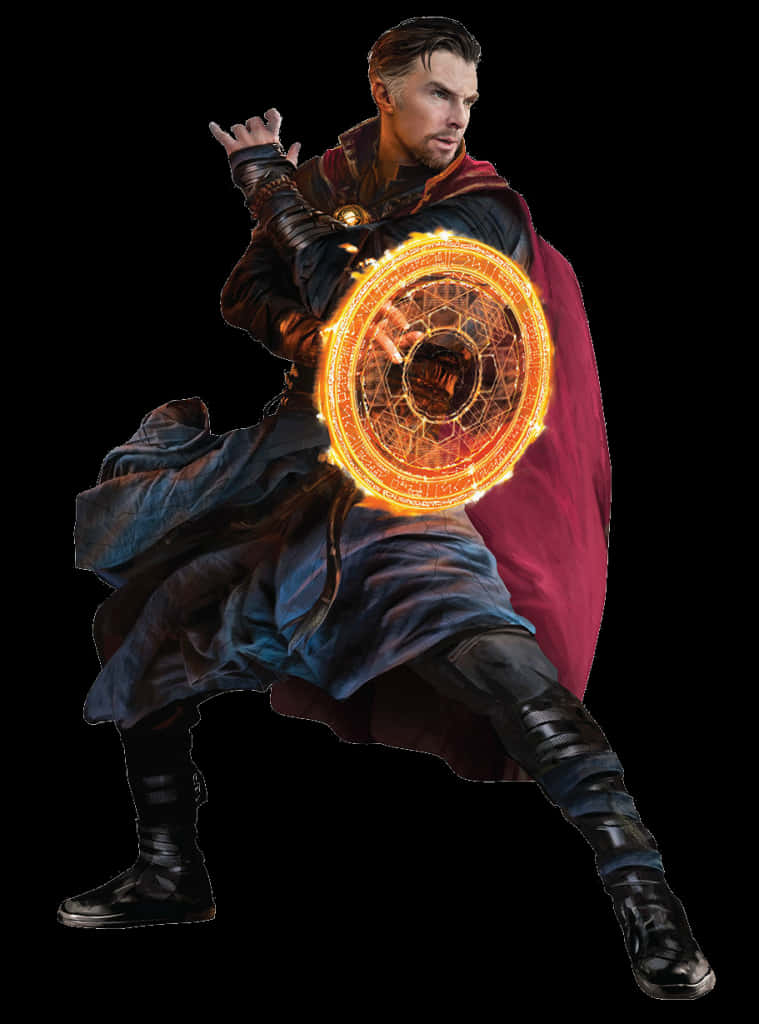 Doctor Strange Casting Spell PNG Image