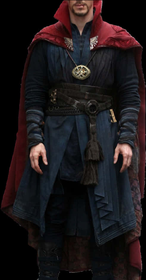 Doctor Strange Costume Closeup PNG Image