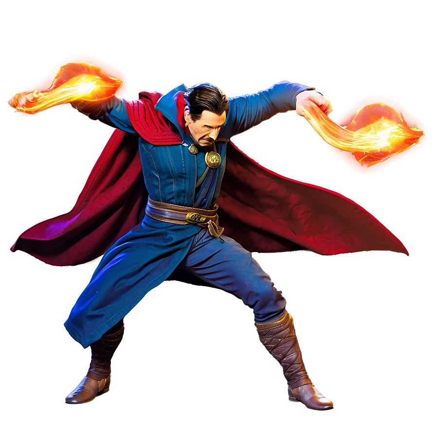 Doctor Strange Fighting Maw Png 05212024 PNG Image