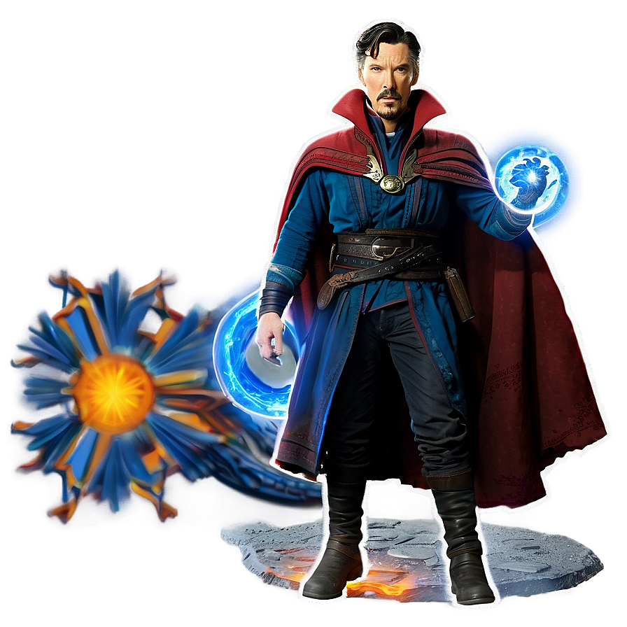 Doctor Strange In The Snow Png Ogo PNG Image