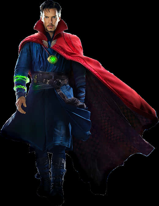 Doctor Strangein Mystic Attire PNG Image