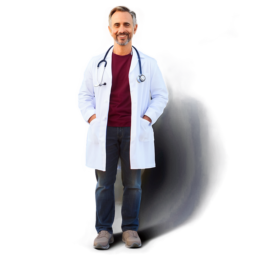 Doctor With Stethoscope Png Yur PNG Image