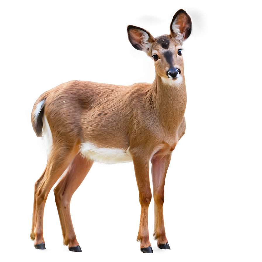 Doe With Soft Fur Texture Png 06292024 PNG Image