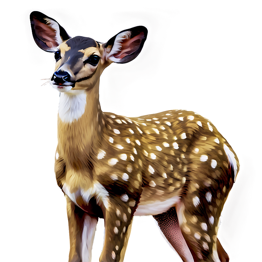 Doe With Spotted Coat Png 06292024 PNG Image