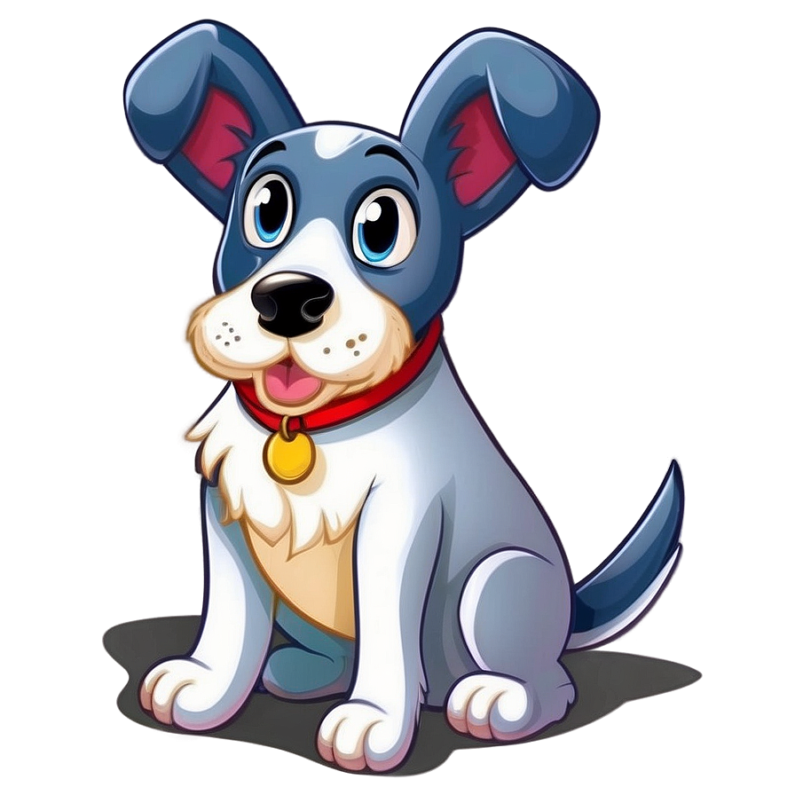 Dog Cartoon Drawing Png Lsl PNG Image