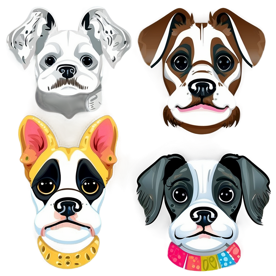 Dog Face Caricature Drawing Png 06212024 PNG Image