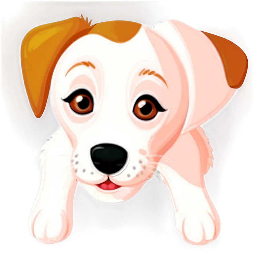 Dog Face In Cartoon Style Png 28 PNG Image