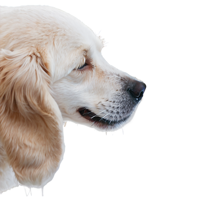 Dog Face In Snow Scene Png 06212024 PNG Image