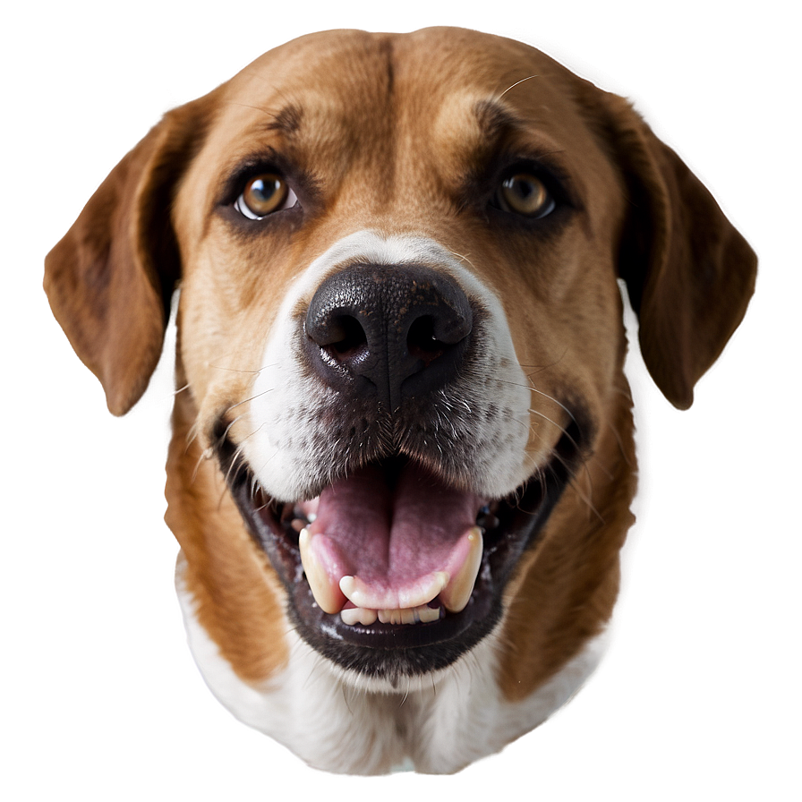 Dog Face Portrait Photo Png Ngu PNG Image