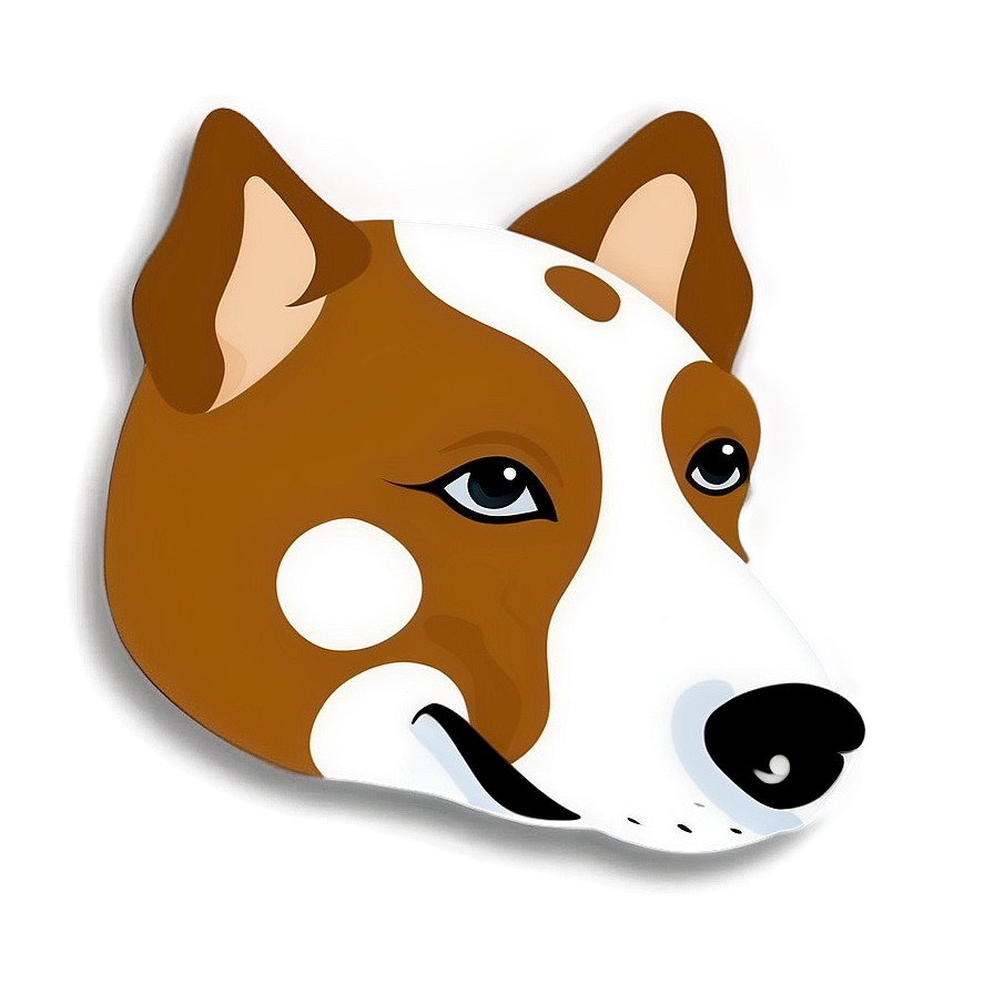 Dog Head Illustration Png 06212024 PNG Image