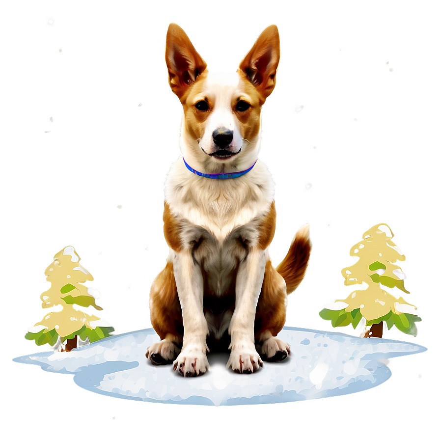 Dog In Snow Png Duc27 PNG Image