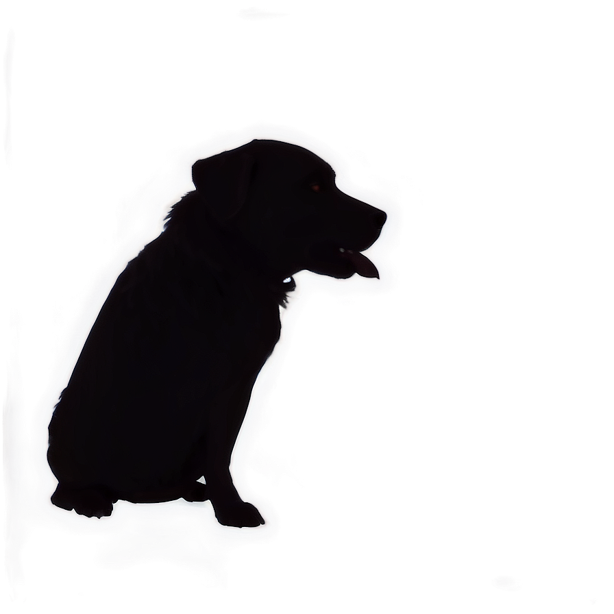 Dog Profile Silhouette Png 32 PNG Image